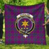 Wardlaw Modern Tartan Clan Badge Premium Quilt Th8 Home Decor  Quilt